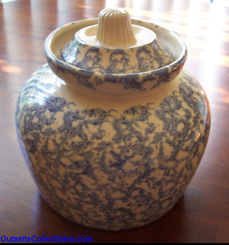 outasite!!_collectibles_vintage_roseville_spongeware_beanpot_pottery001003.jpg