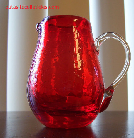 outasite!!_collectibles_blenko_ruby_crackle_glass_pitcher001001.jpg